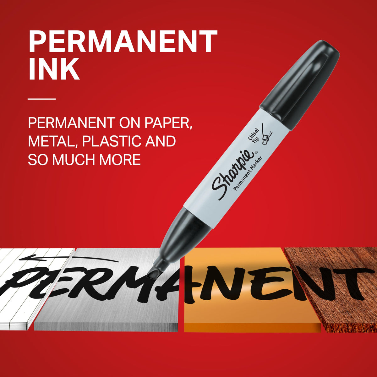 Permanent Markers by Sharpie – 12 Count (Pack of 1), Plastic, Black, Model 38201