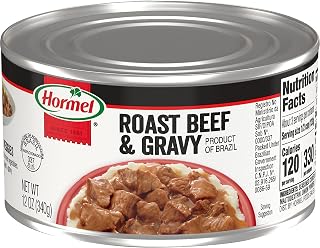 Hormel Roast Beef & Gravy, 12-Ounce Can (Pack of 12)