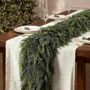 Shareconn Cedar Garland, 6FT Real Touch, Set of 2