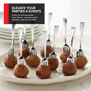 160 Pack Silver Plastic Mini Spoons and Forks (4 Inch) by Stock Your Home – Mini, Plastic, Silver, Pack of 160, Model Stock Your Home 3407