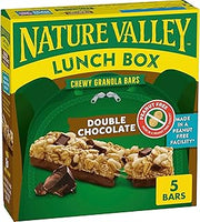 Nature Valley Double Chocolate Peanut-Free Chewy Granola Bar, 5 ct, 4.6 oz