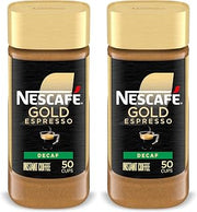 Nescafe NESCAFÉ Gold Decaf Espresso Instant Coffee,3.17 oz,(Pack of 2)