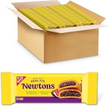 Newtons Soft & Fruit Chewy Fig Cookies, (Fig Bars), 120 Snack Packs (1 Cookie Per Pack)