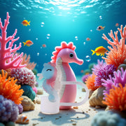 Cute seahorses Straw Straw Cover Cap by WLngtv – 1.0, Silicone, Chroma, Model DWC162