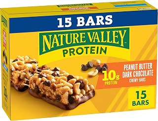 Nature Valley Peanut Butter Dark Chocolate Protein Granola Bar, 15 ct