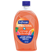 Antibacterial Liquid Hand Soap Refill by Softsoap – 32 Fl Oz (Pack of 1), Plastic, Orange, Model 166098