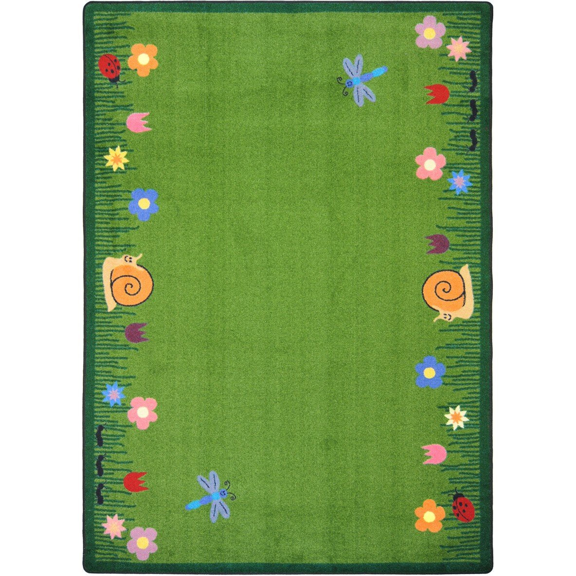 Summer Friends Rug by Joy Carpets – 5'4" x 7'8" (Rectangular), Nylon, Multi Color, Model 1717C