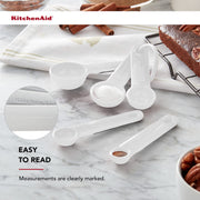 KitchenAid White / Spoons / Set Of 5 Spoons