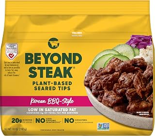 BEYOND MEAT Korean BBQ Style Plant Based Steak Tips, 10 Ounce