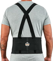 Ergodyne ProFlex 1650 Back Support Belt, 7.5" Elastic, Adjustable, Removeable Straps, Large
