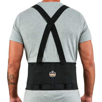 ProFlex 1650 Back Support Belt by Ergodyne – Large (Pack of 1), Polypropylene, Black, Model 11094