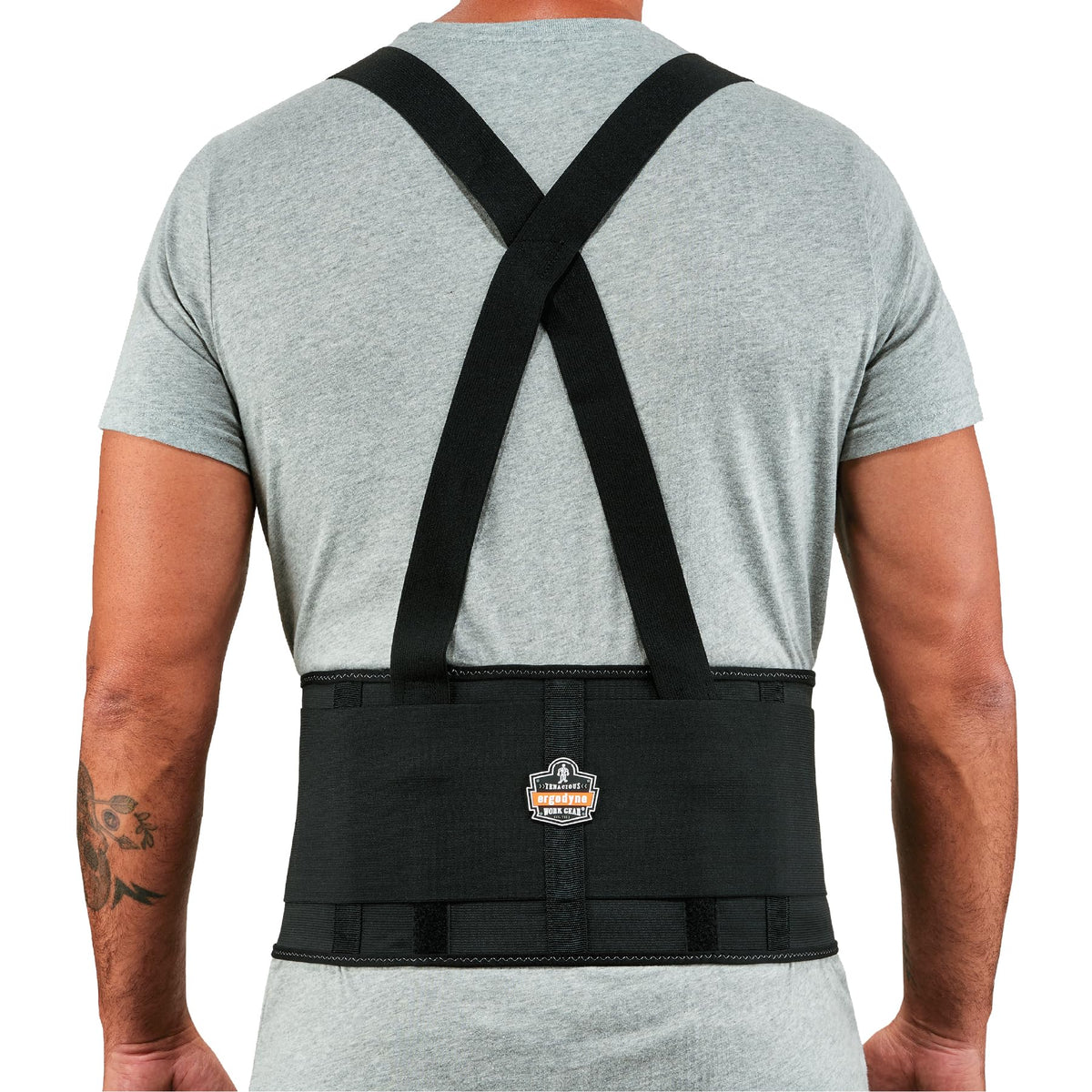 Ergodyne 11092 / Small (Pack of 1) / Elastic Back Support Brace Back Braces