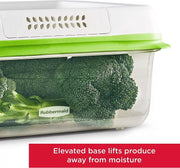 FreshWorks Saver by Rubbermaid – 18.1 Cup, 18.1 cups, Plastic, Clear, Model 2114818