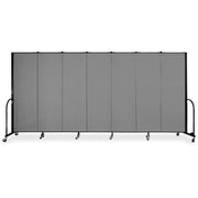 CFSL607DG Interlocking Mobile Partitions by Screenflex – Plastic, Grey, Pack of 18, Model SCXCFSL607DG