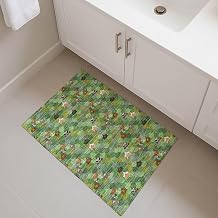 Addison Rugs Chantille ACN2582 Green 1'8" x 2'6" Indoor/Outdoor, Machine Washable, Easy Clean, Non Shedding, Bedroom, Living Room, Dining Room, Kitchen, Patio Rug
