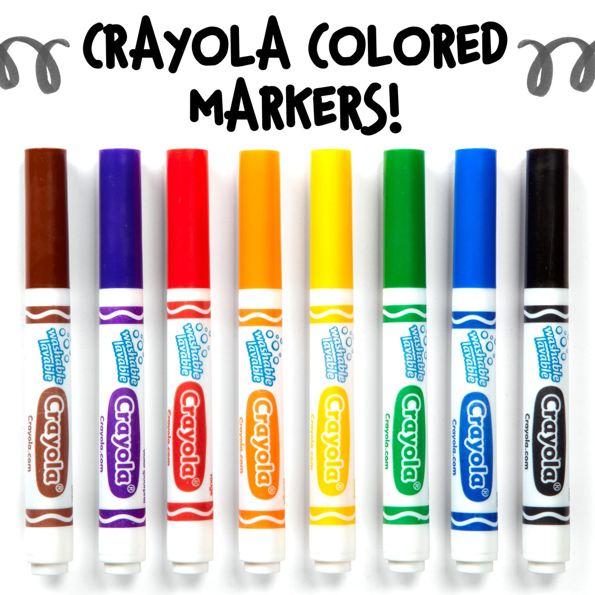 Crayola Black / 12 Count (Pack of 1) / Standard Packaging Coloring Pens & Markers
