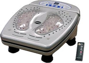 IC0907 Infrared Vibration Foot Massager, Includes Wireless Remote Control, Silver
