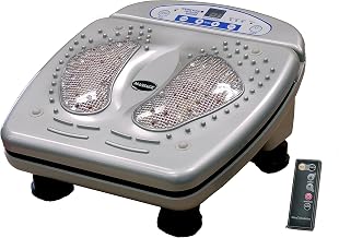 IC0907 Infrared Vibration Foot Massager, Includes Wireless Remote Control, Silver