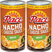 Pace Mild Nacho Cheese Sauce, 22 Oz (Pack of 2)