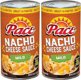 Pace Mild Nacho Cheese Sauce, 22 Oz (Pack of 2)