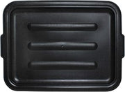 Thunder Group PLBTC001B Bus Box Cover, Stackable, high-Density polyethylene, Black, NSF