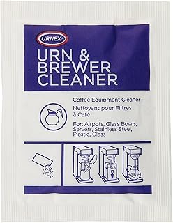 Urnex Original Urn & Brewer Cleaner, Brown, Unscented, 48 Oz, 48 Count