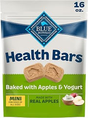 Blue Buffalo Health Bars Apples & Yogurt Mini Dog Biscuits, 16 oz