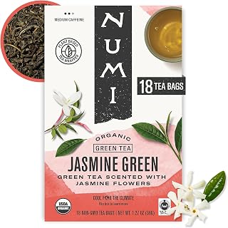 Numi Jasmine Green Tea Pack of 6