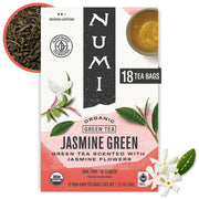 Jasmine Green Tea Pack of by Numi – 18 Count (Pack of 6), Pack of 6, Model six1