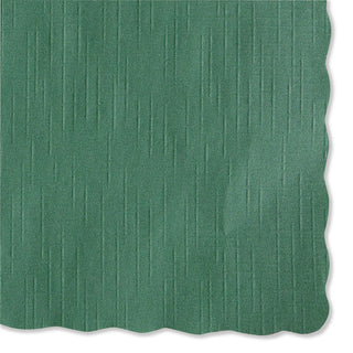 Solid Hunter Green Economy Placemat by Hoffmaster – Large, Green, Pack of 1000, Model 310528