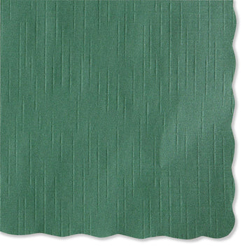 Solid Hunter Green Economy Placemat by Hoffmaster – Large, Green, Pack of 1000, Model 310528