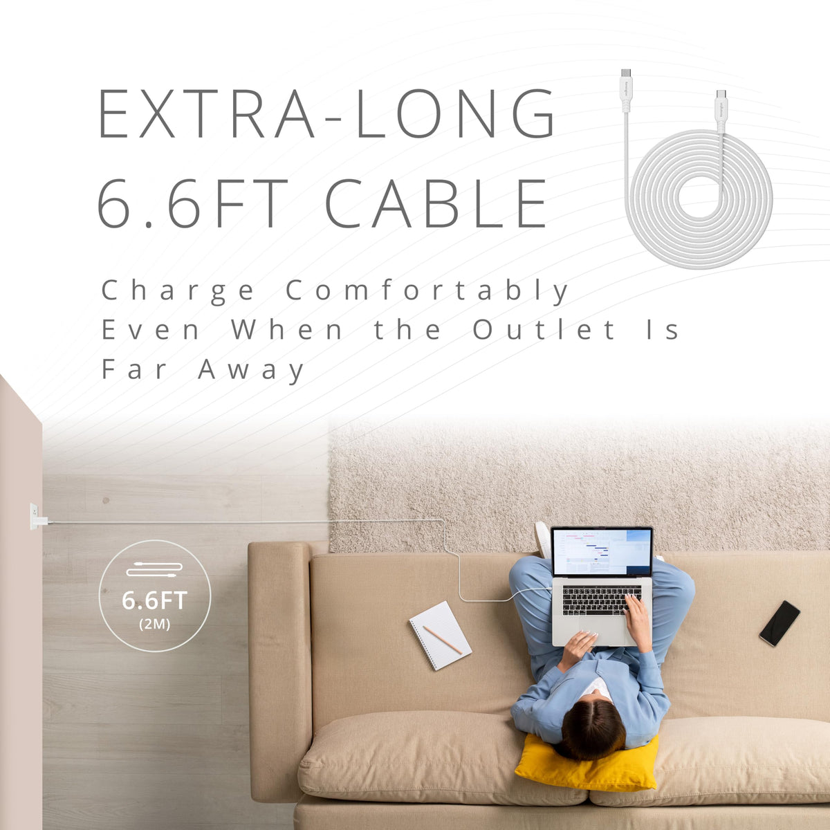 70W USB-C GaN Power Adapter and 3 Port Charger K38101NA by Kensington – Commercial Grade