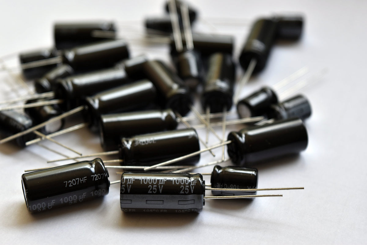 Replacement for 6 pcs FR Series Capacitors 50V 10uf Ultra Low ESR by Panasonic – Aluminum, Pack of 6, Model Panasonic FR Series