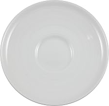 CB-36 Crystal Bay A.D. Saucer, 4-7/8", Bright White (Pack of 36)