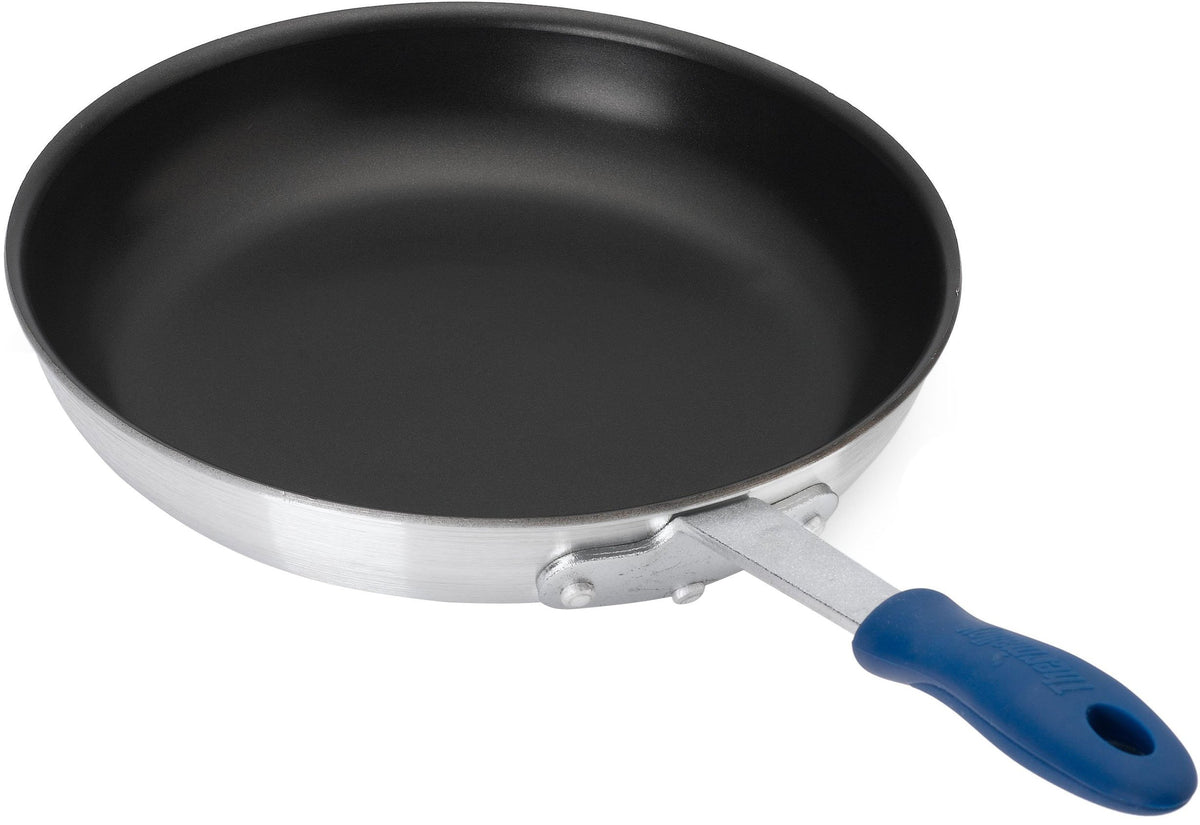 Browne () 14" Aluminum Heavy Weight Non-Stick Fry Pan by Browne Foodservice – 14 inches, 5.0 gallons, Aluminum, Silver, Model 5814834