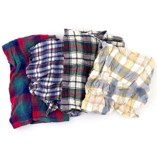 COLORED FLANNEL by Hospeco – One Size, Flannel, Assorted Colors, Model 180-50