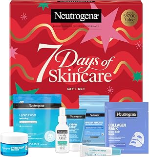 Aveeno Neutrogena 7 Days of Skincare Holiday Gift Set, 7 Piece Advent Set