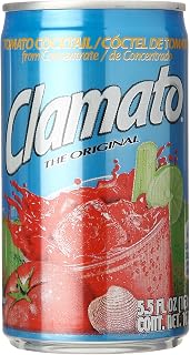 Clamato Original Tomato Cocktail, 5.5 Fluid Ounce (Pack of 6)