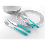 Amefa 32 Piece Cutlery Set for 8 People / Turquoise / 1 Flatware Sets