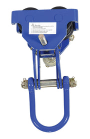 8000Lb Cap Manual Trolley by Vestil – One Size, Blend, Multi, Model QIT-4