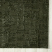 Sage Green Runner Rug - 2' x 6' - Soft and Plush by Abani – 2'6" x 6' (Rectangular), Polypropylene, Sage Green, Model PDE120A-26