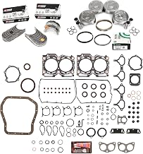 MA-9761300608-7 Full Gasket Set Pistons Bearings Compatible With/For 97-99 Subaru Legacy Impreza Forester 2.5