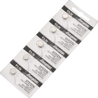 377/376 Watch Batteries (Pack of 5) by Energizer – 5 Count (Pack of 1), Pack of 5, Model 6/377EN