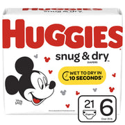 HUGGIES Size 6 (21 Count) / 21.0 / 1 Baby Diapers