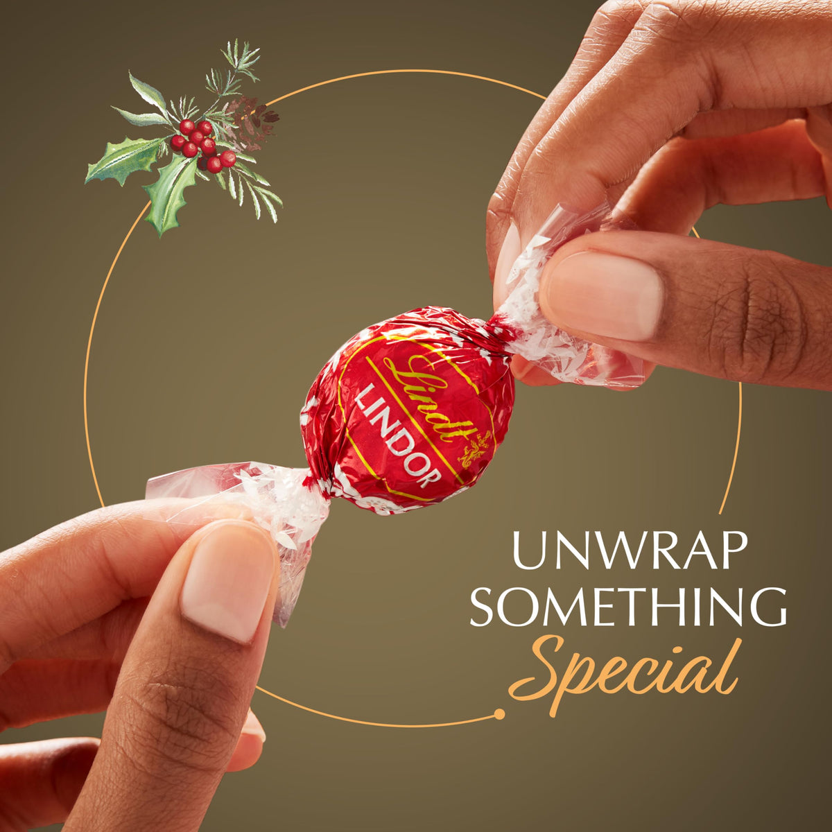LINDOR Holiday Deluxe Assorted Chocolate Candy Truffles Gift Box by Lindt – 0.42 Ounce (Pack of 36), Pack of 36