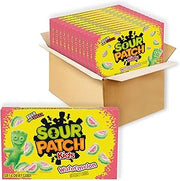 Sour Patch Kids Watermelon Soft & Chewy Gummy Candy, Bulk Candy, 12 Boxes