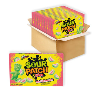 Watermelon Soft & Chewy Gummy Candy by Sour Patch Kids – 3.5 Ounce (Pack of 12), Green,Pink, Pack of 12, Model SOURW12