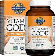 Garden of Life Vitamin Code Raw Vitamin C 500mg, 60 Capsules