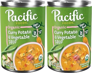 Pacific Foods Organic Potato Vegetable Curry Soup, 16.3 Ounce (Pack of 2)