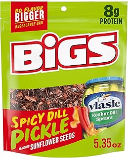 BIGS Sunflower Seeds, Vlasic Spicy Dill Pickle Flavor, 5.35 oz.